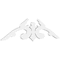 Ekena Millwork Pitch Milton Architectural Grade PVC Gable Pediment, 48"W x 14"H x 1"P (7/12) GPP048X014X100MIL - alternate 1